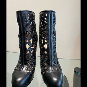 Valentino mid calf High Heel boot